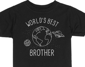 Best Brother Ever Tshirt Kids Brother Shirt Tee Big - Etsy