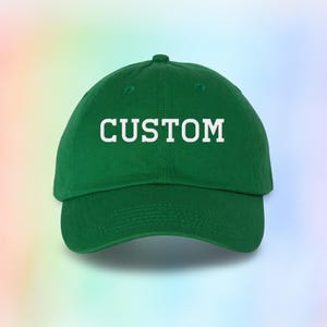 Custom Kids Name Regular Youth Embroidered Hat | Personalized Embroidered Youth Hat, Cute Name Kids Cap, Unique Gift for Kids