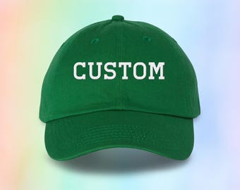 Custom Kids Name Regular Youth Embroidered Hat | Personalized Embroidered Youth Hat, Cute Name Kids Cap, Unique Gift for Kids