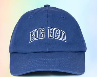 Big Bro Youth Embroidered Hat, Kids Hat, Big Brother Hat, Big Brother New Baby Announcement