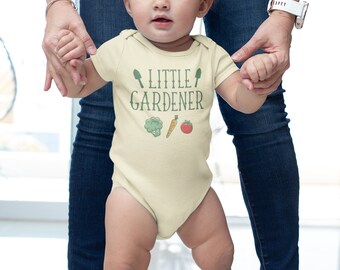 Little Gardener Baby Bodysuit, Infant Bodysuit, Cute Baby Bodysuit, Gardener Baby Bodysuit, Adorable Baby Bodysuits