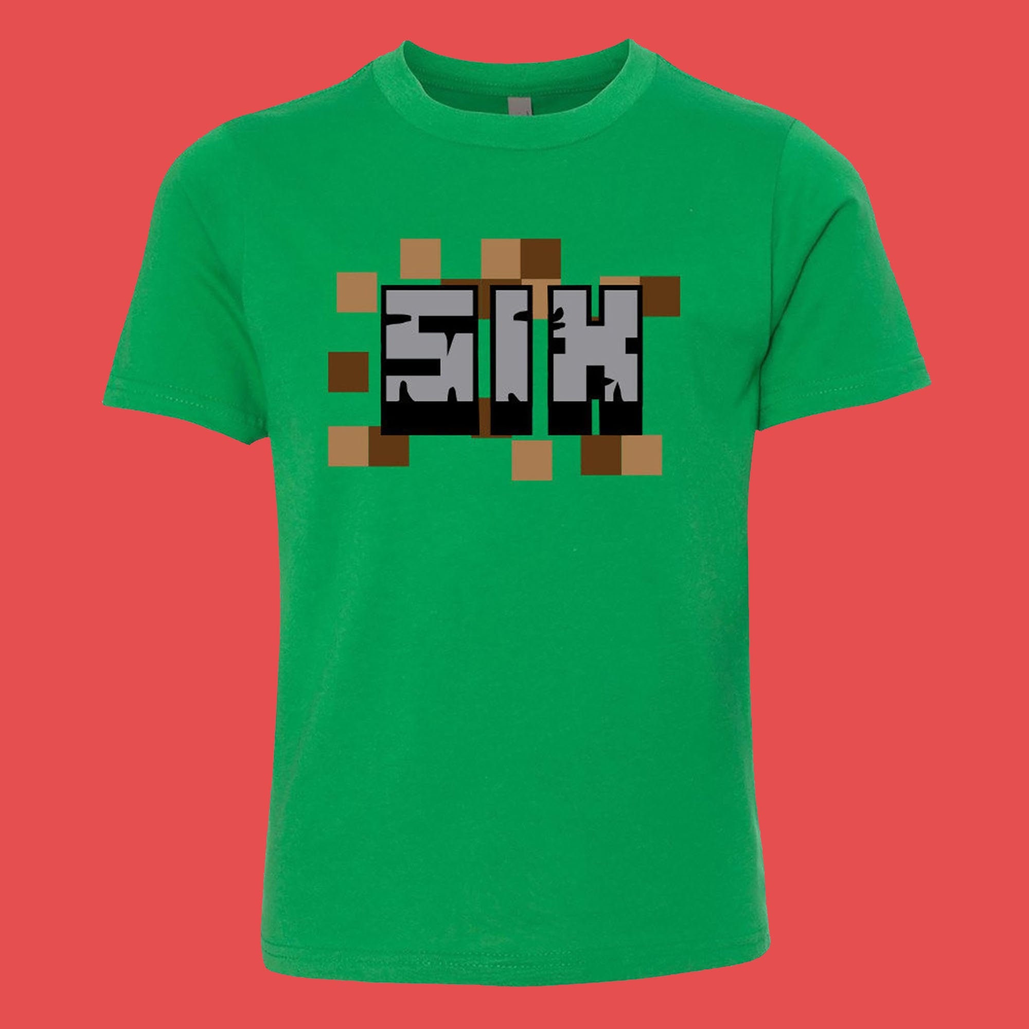 Pixel 6th Birthday Youth Tee
