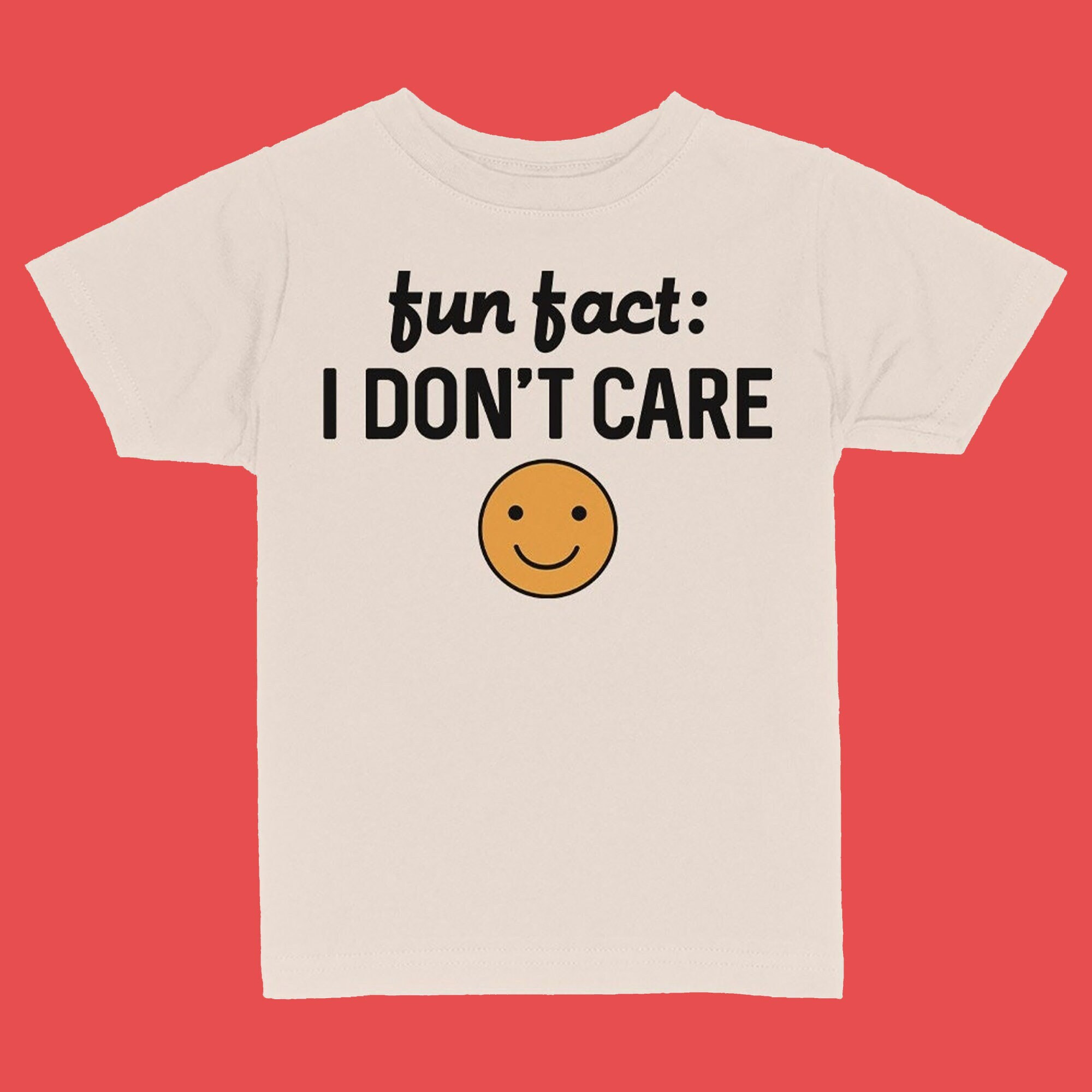 toddler facts shirt