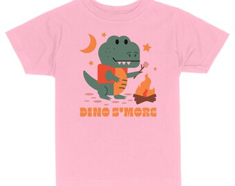 Dino S'more Toddler & Kids Youth T-shirt, Dino Tees, Kids