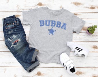 Bubba Toddler & Kids Youth T-Shirt, Cute Brother Big Little Boy Toddler Graphic Tee
