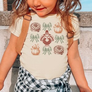 Cute Turkey Thanksgiving Toddler Youth and Baby Shirt, Toddler Thanksgiving Shirt, Thanksgiving Baby Outfit
