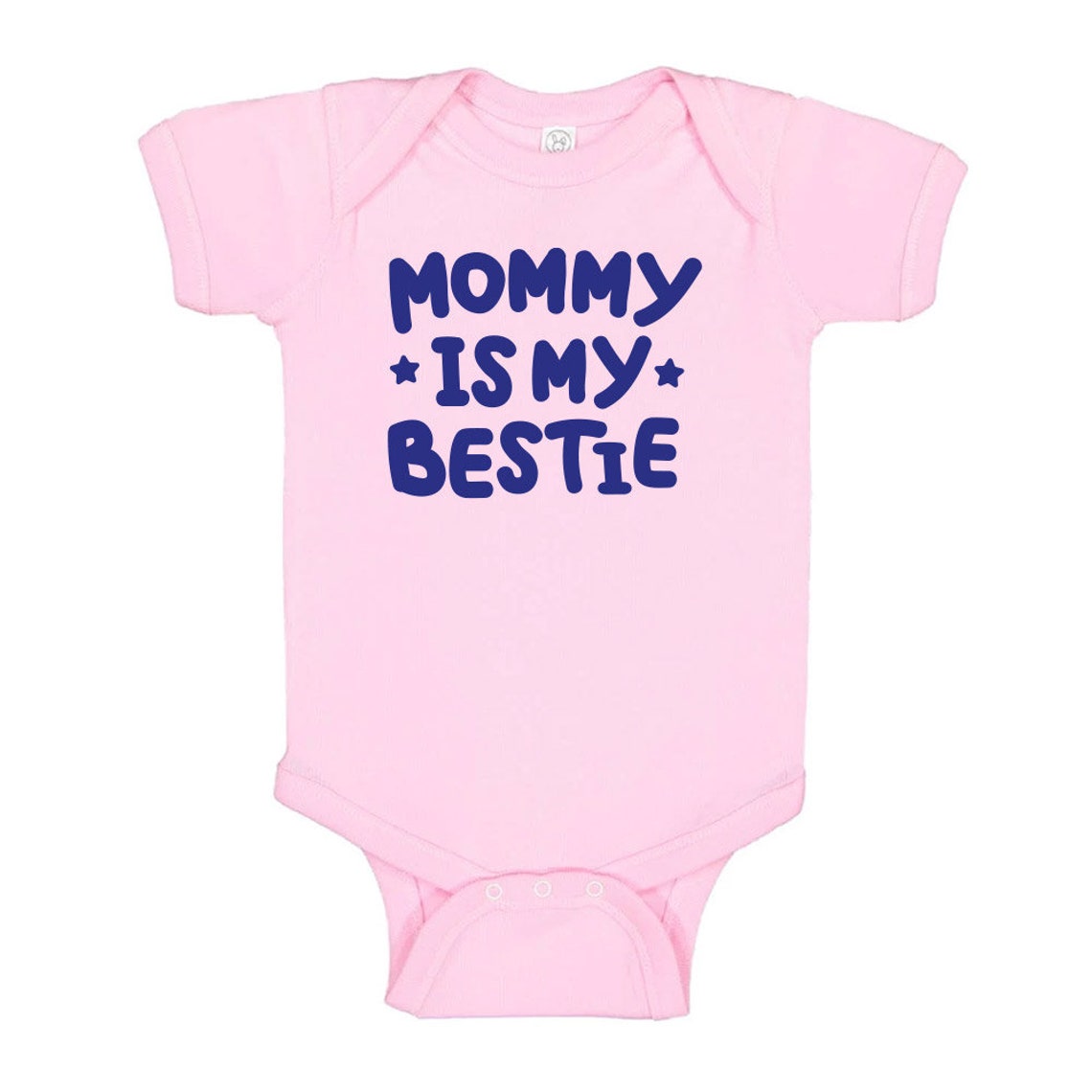 Mommy is my Bestie Baby Onesie Infant Bodysuit Cute Mommy | Etsy