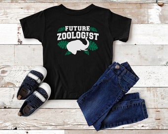 Future Zoologist Toddler & Kids Youth T-Shirt, Kids Animal Shirt, Kids Zoo Shirt, Safari Shirt, Kids Animal Lover Graphic Tee