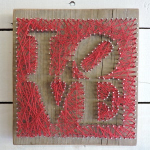 Love Sign String Art - Custom Colors