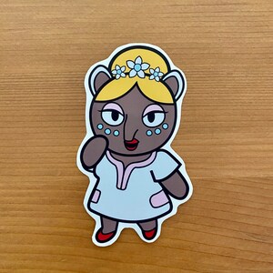Luna Vinyl Waterproof Sticker