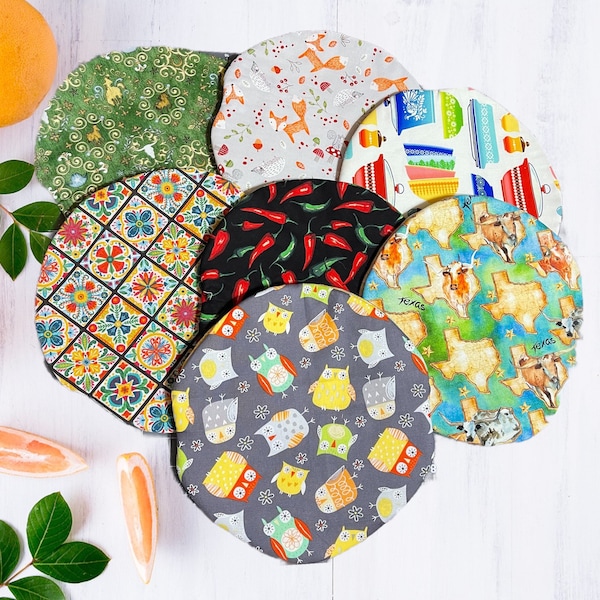 Handmade Cotton Tortilla Warmer: Microwave Safe Bread Warmer