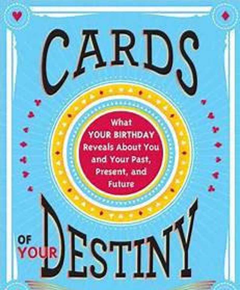 Birth Card Chart Etsy