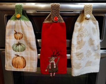 Kitchen Towels - Hanging Knit Top