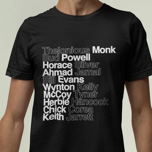 Jazz Pianists Shirt