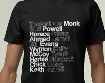 Jazz Pianists Shirt