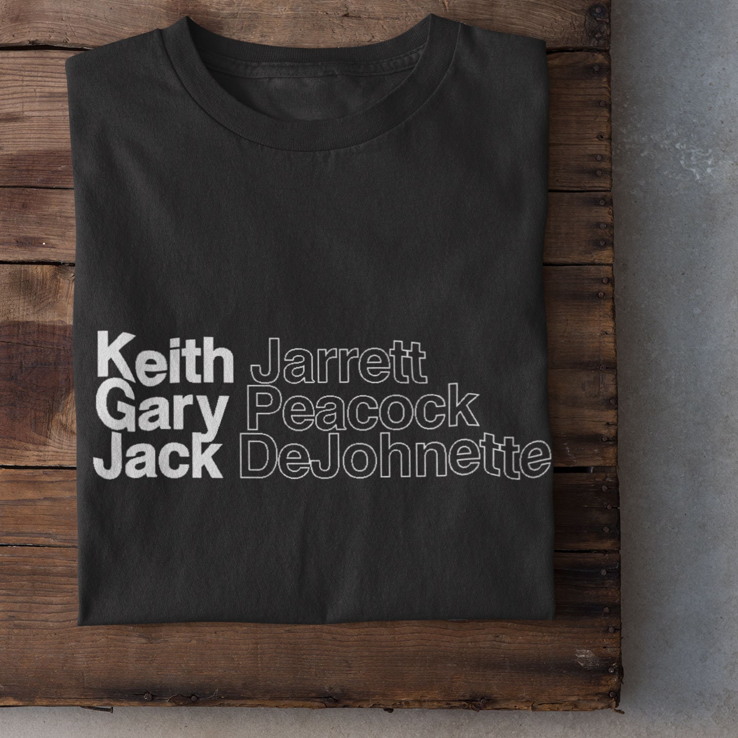Keith Jarrett Trio T-shirt – Jazz Piano, Peacock & Dejohnette - Etsy