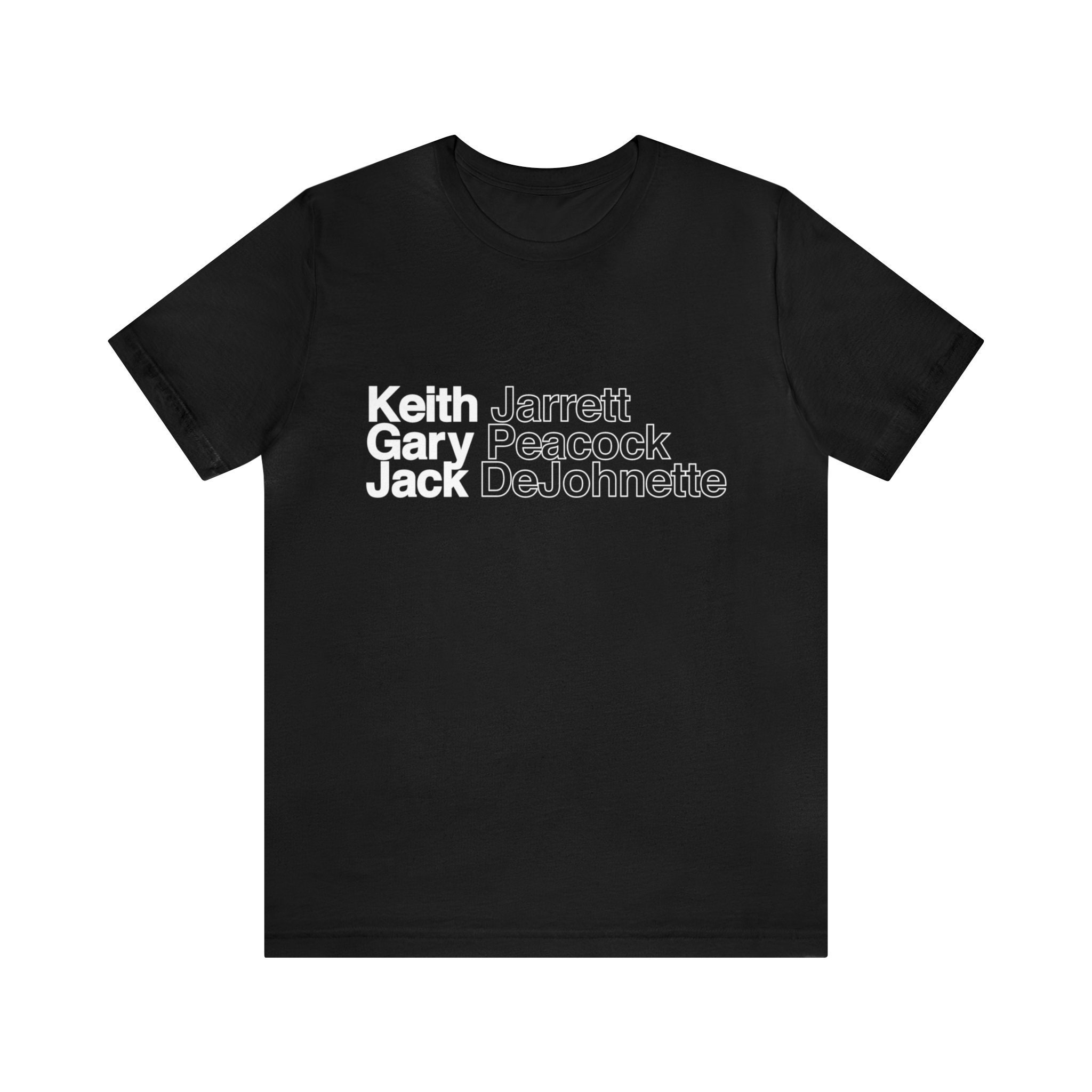 Keith Jarrett Trio T-shirt – Jazz Piano, Peacock & Dejohnette