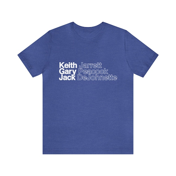 Keith Jarrett Trio T-shirt – Jazz Piano, Peacock & Dejohnette