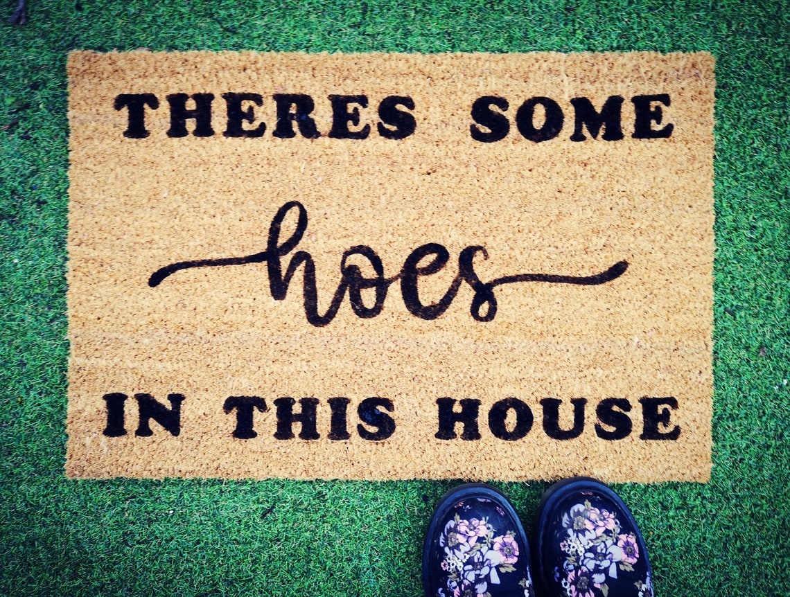 There's some hoes in this house. WAP. Cardi B. Custom Etsy