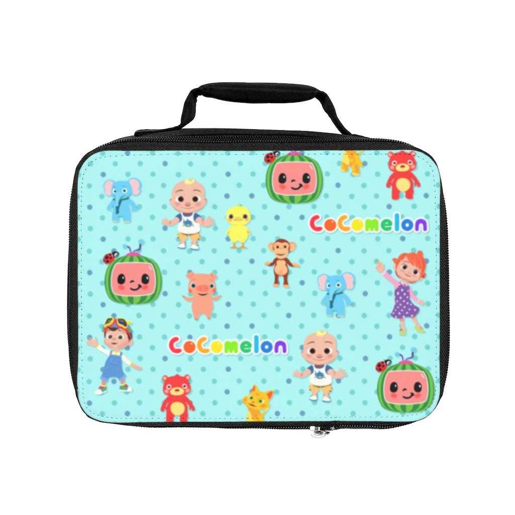 Handmade Details about   Cocomelon inspired Plush School Bag/Lunch Bag/Toy Bag/Backpack 