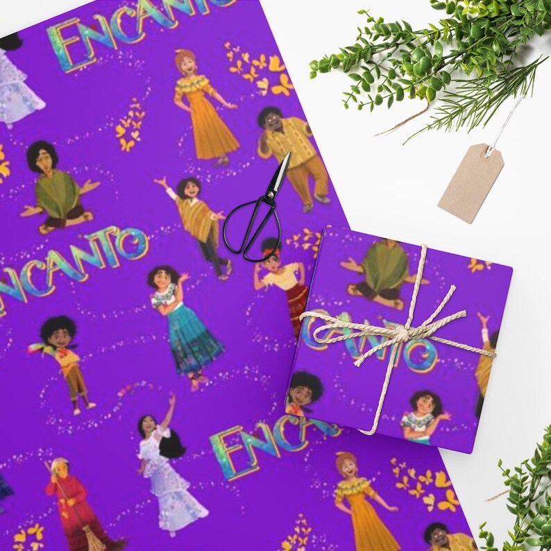 Encanto Wrapping Paper Encanto Gift Wrapper Wrapping Paper Etsy UK