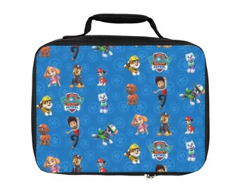 paw patrol book bolsa with lunch box