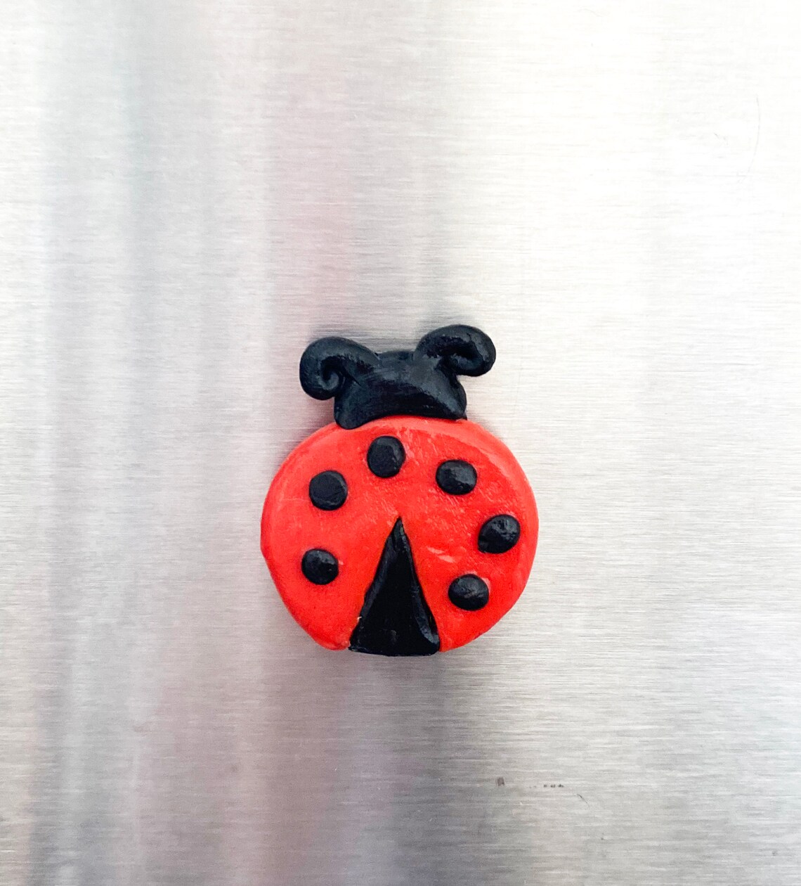 Lady Bug Polymer Clay Refrigerator Etsy