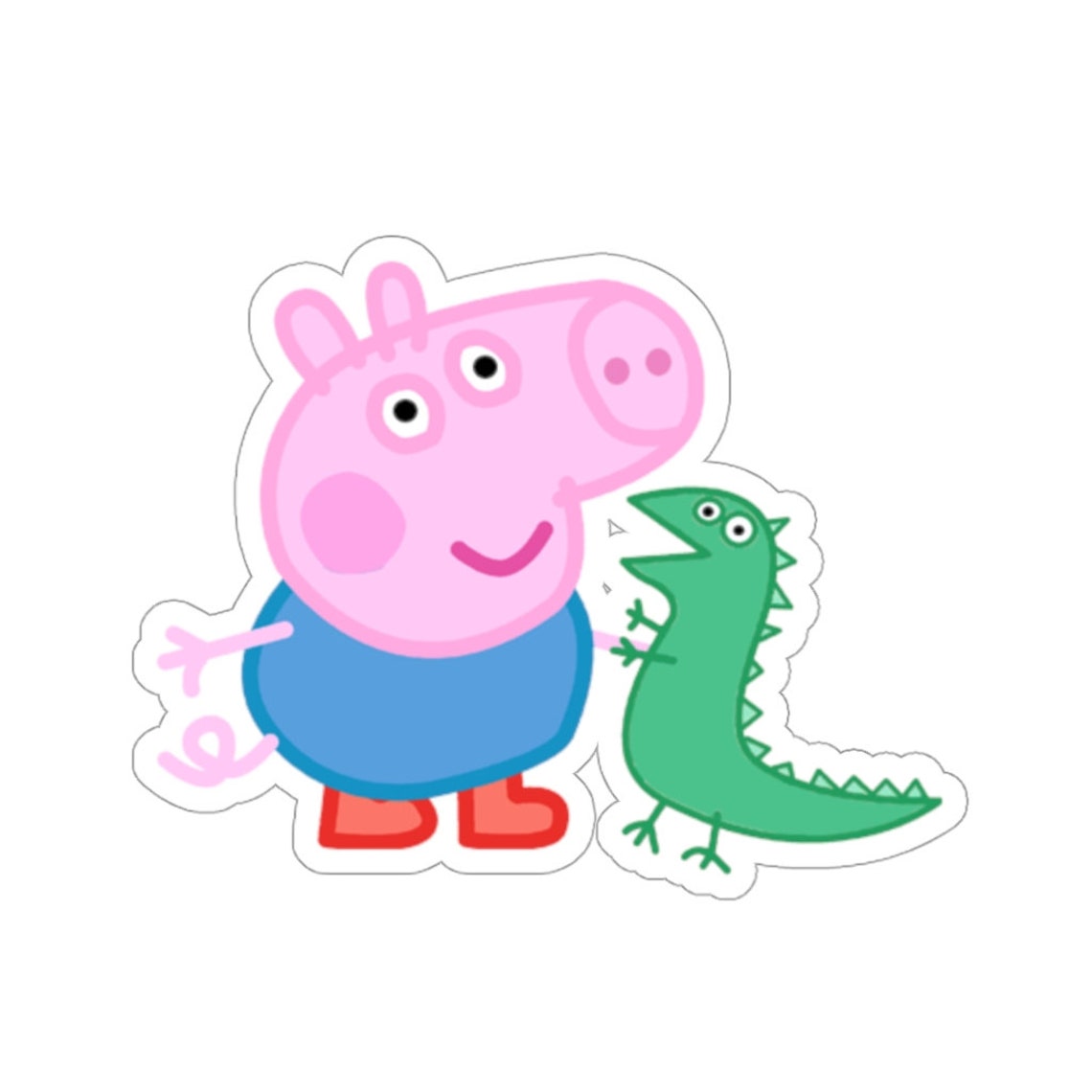 Peppa pig Stickers Peppa pig vinyl Peppa pig theme Etsy