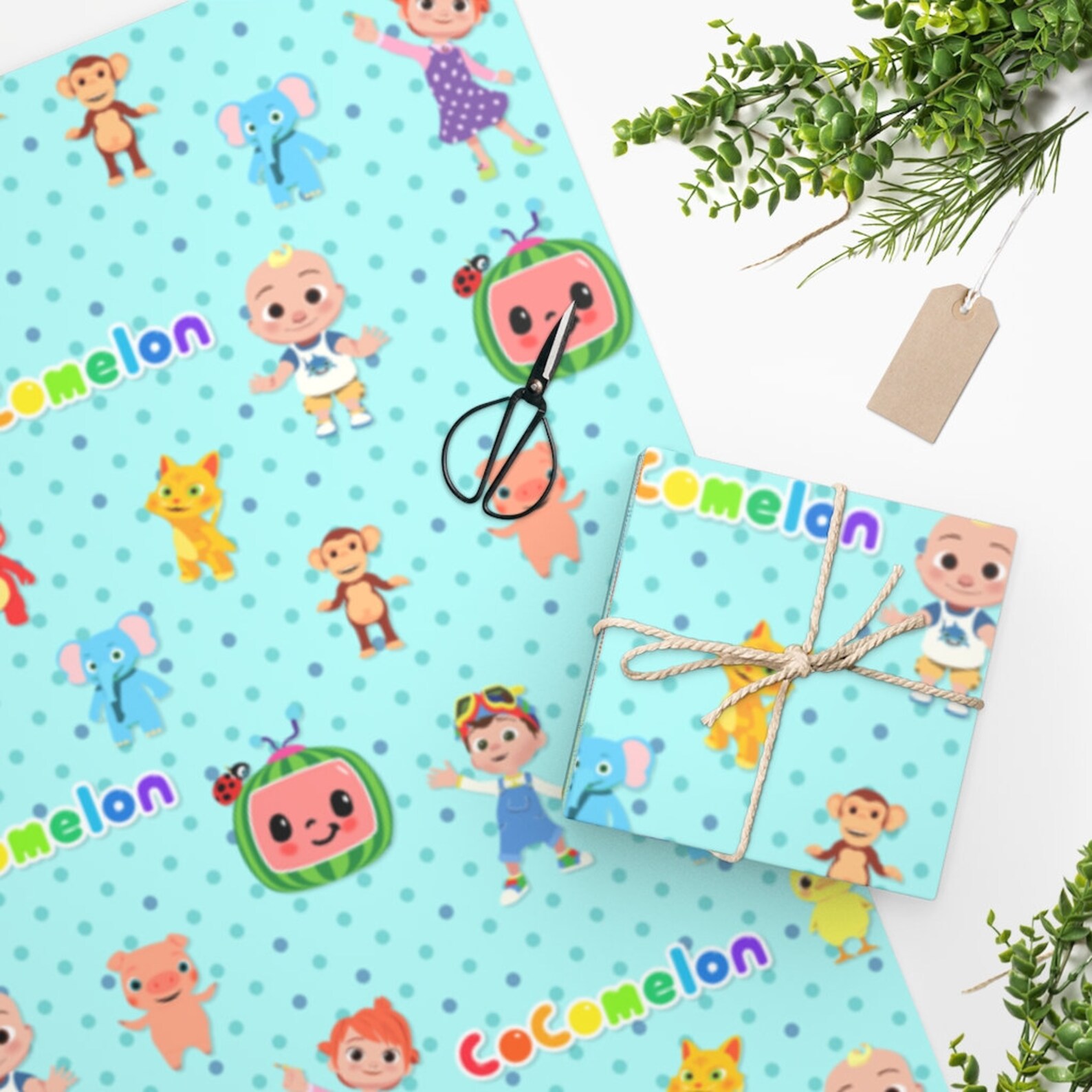 Wrapping Paper gift wrap gift for kids Etsy