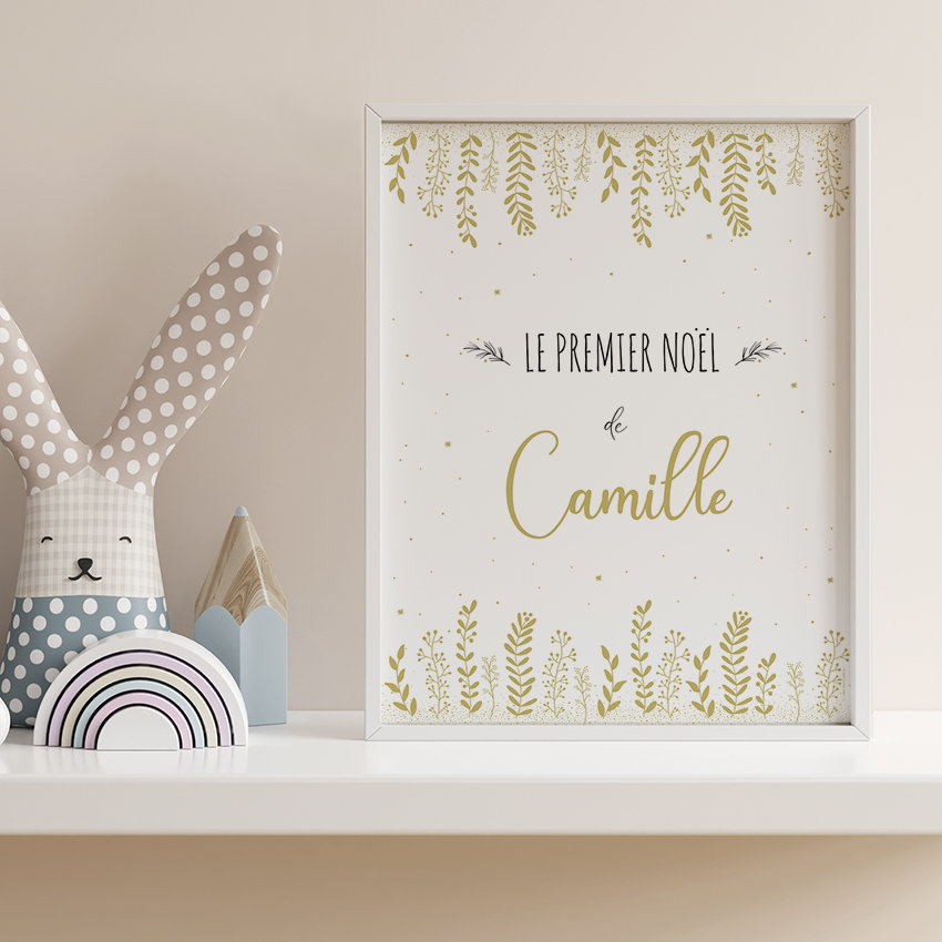 Affiche Mon Premier Noël