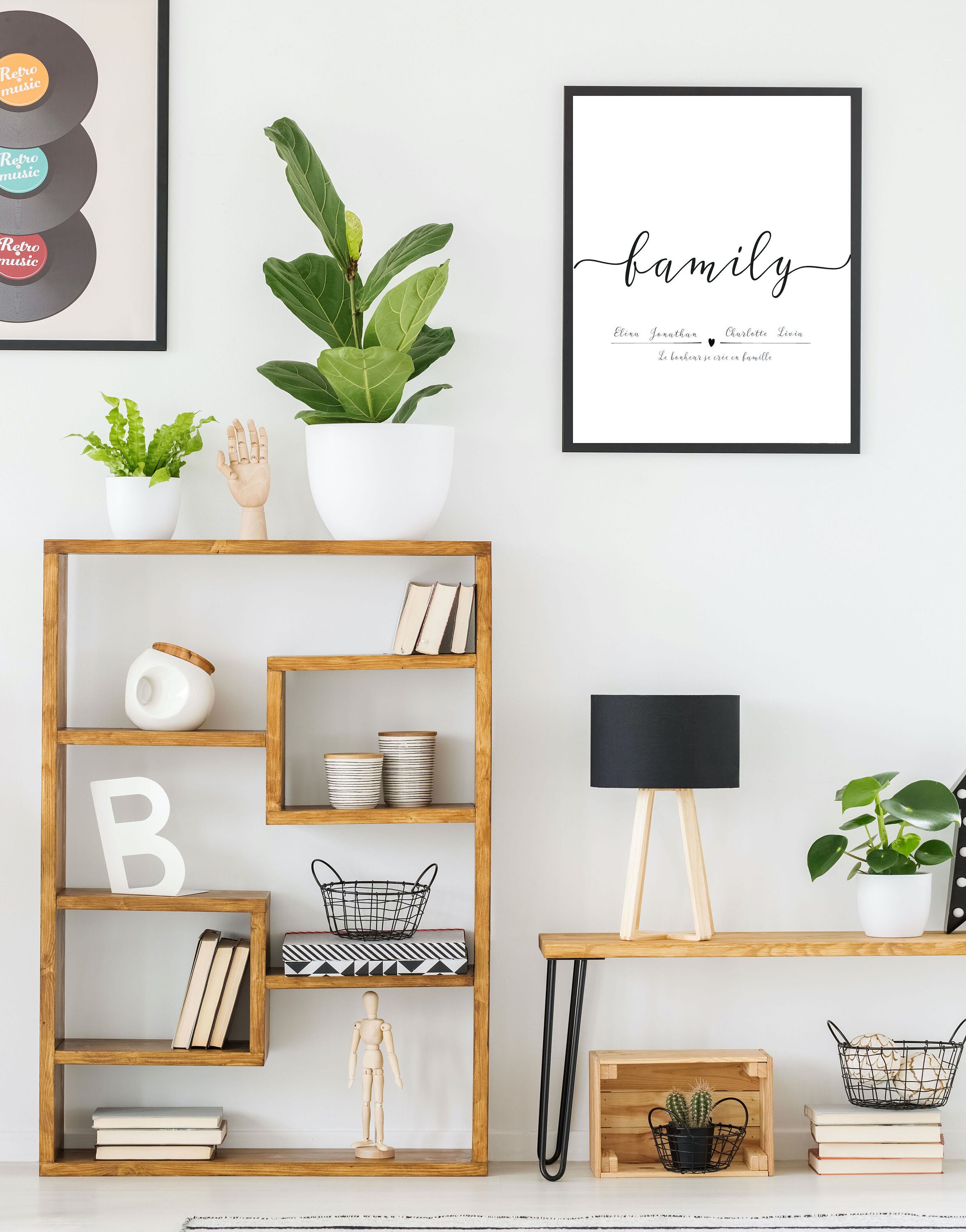 Affiche Family Décorative