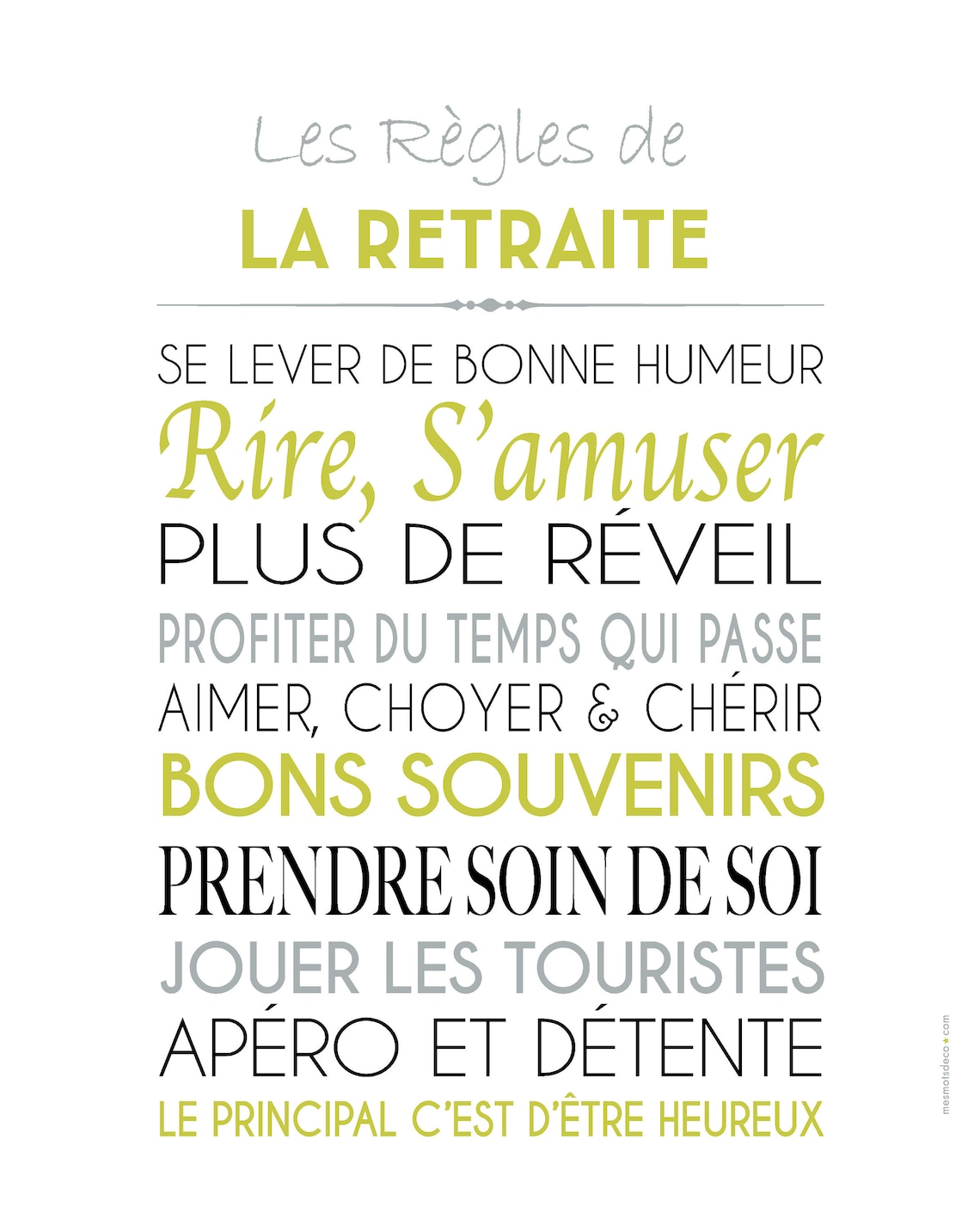 Affiche cadeau départ à la retraite Etsy France