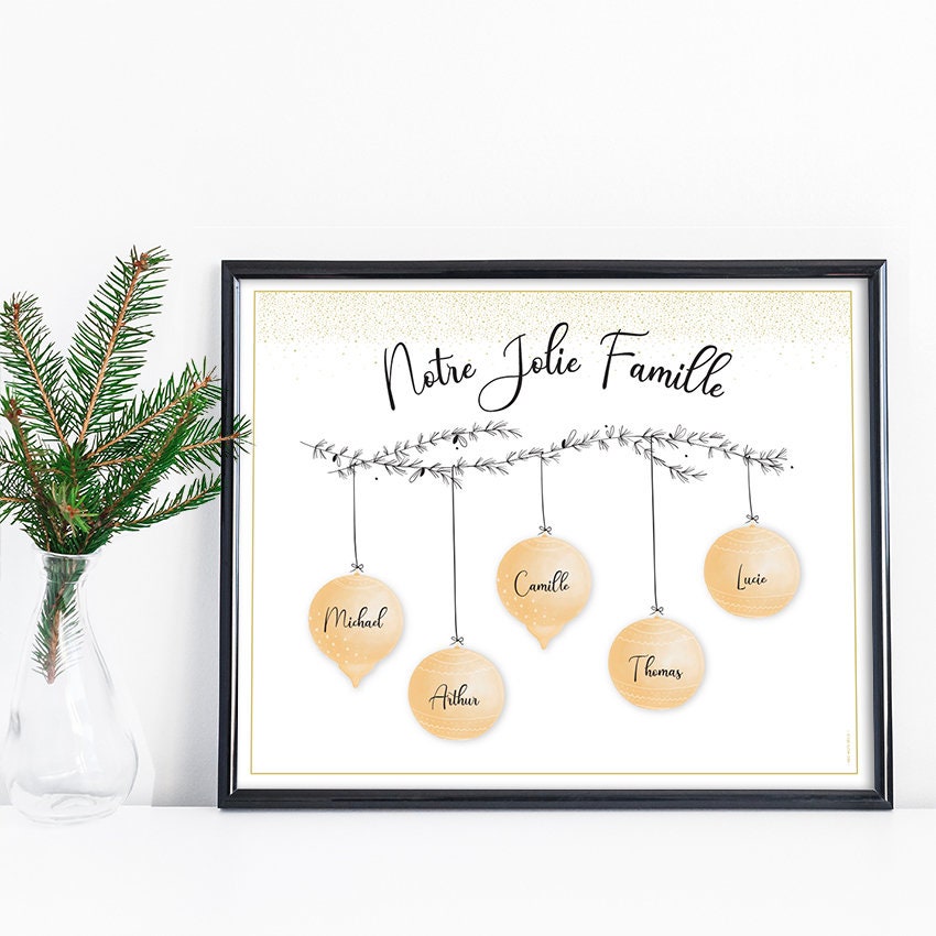 Affiche Boules Famille