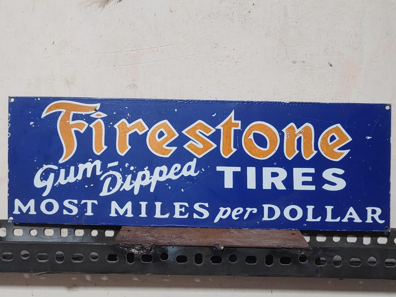 Vintage Firestone Sign - Etsy