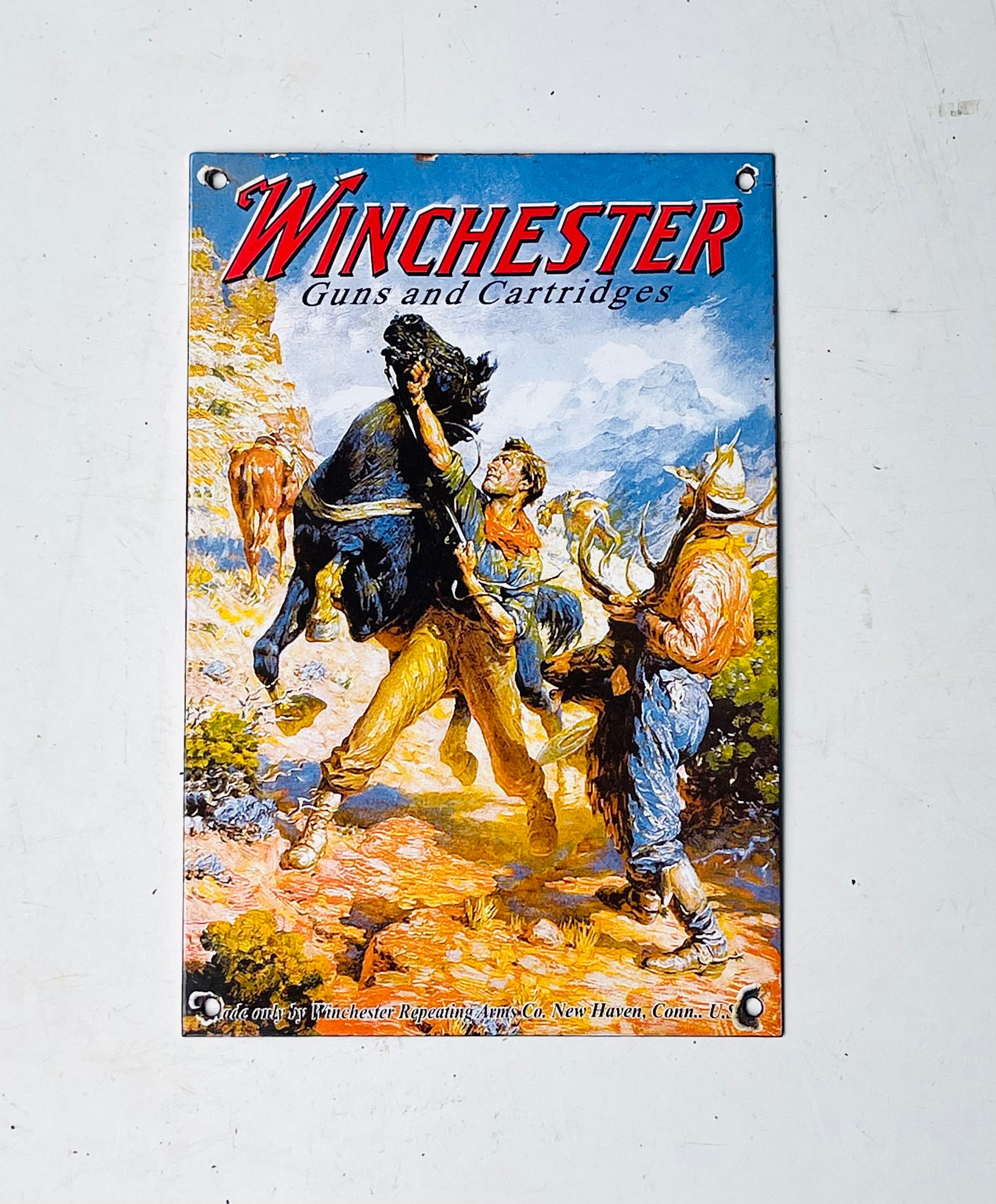 Vintage Winchester Sign for sale Only 4 left at 75