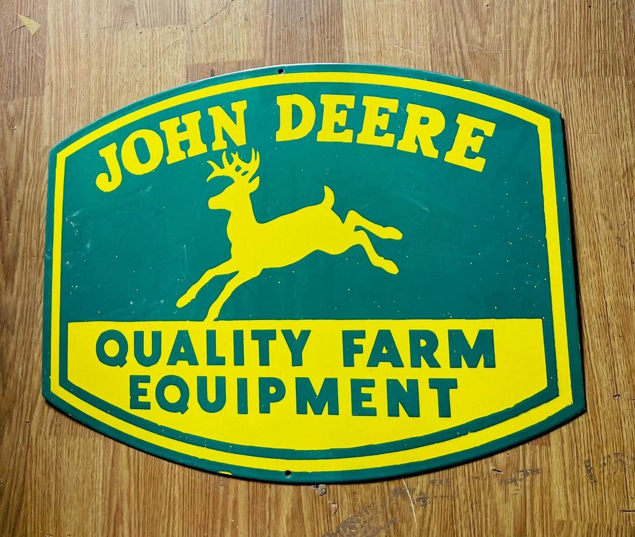 John Deere Quality Farm Equipments Antique Vintage Advertising Etsy