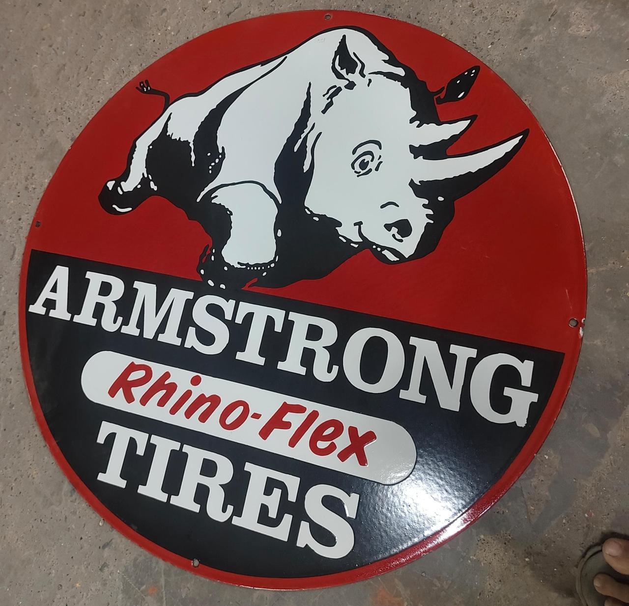 Armstrong Tires Sign - Etsy
