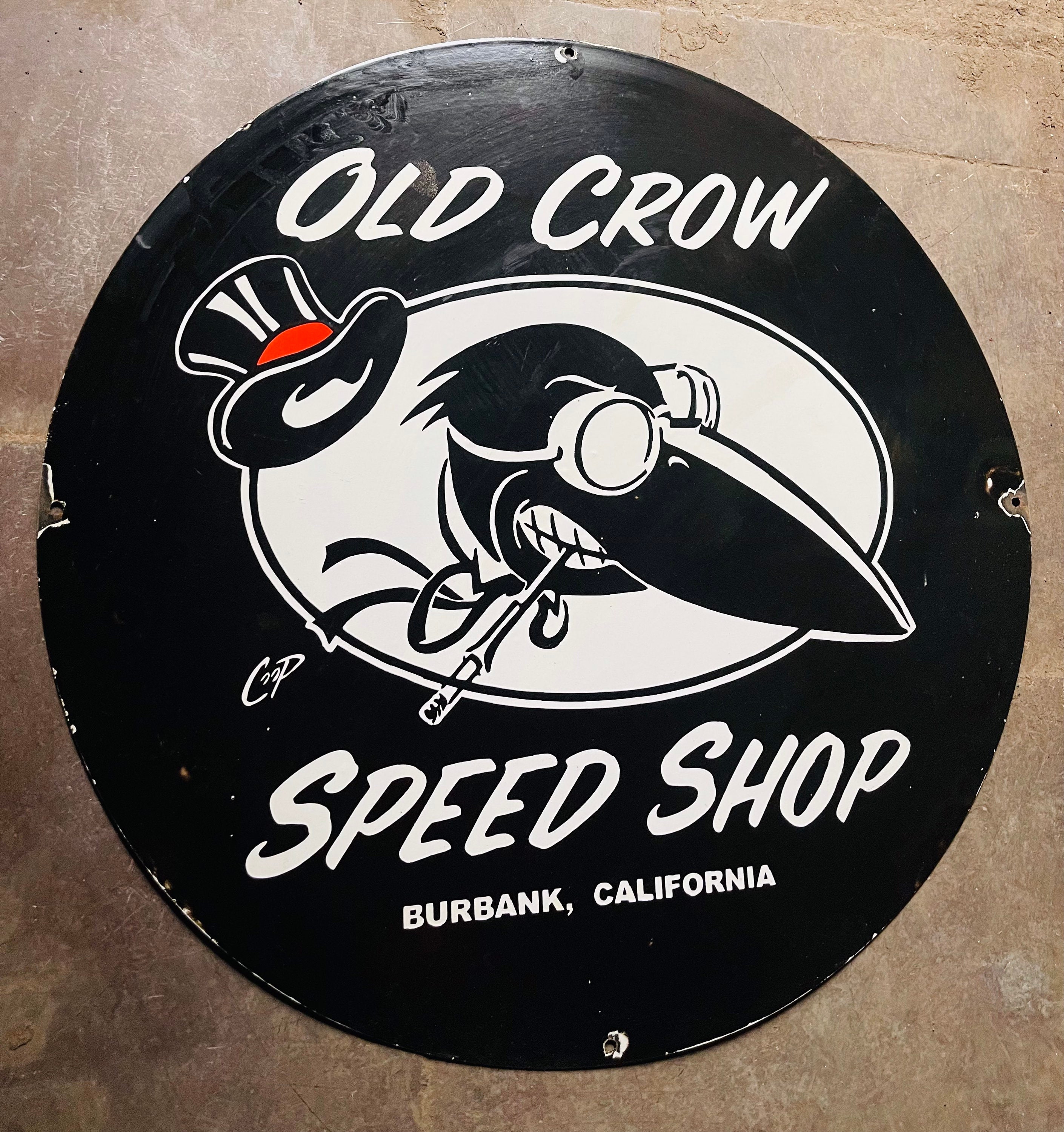 Old Crows - Happy 40th Old Crow- 9 Pieces - Signs by SI