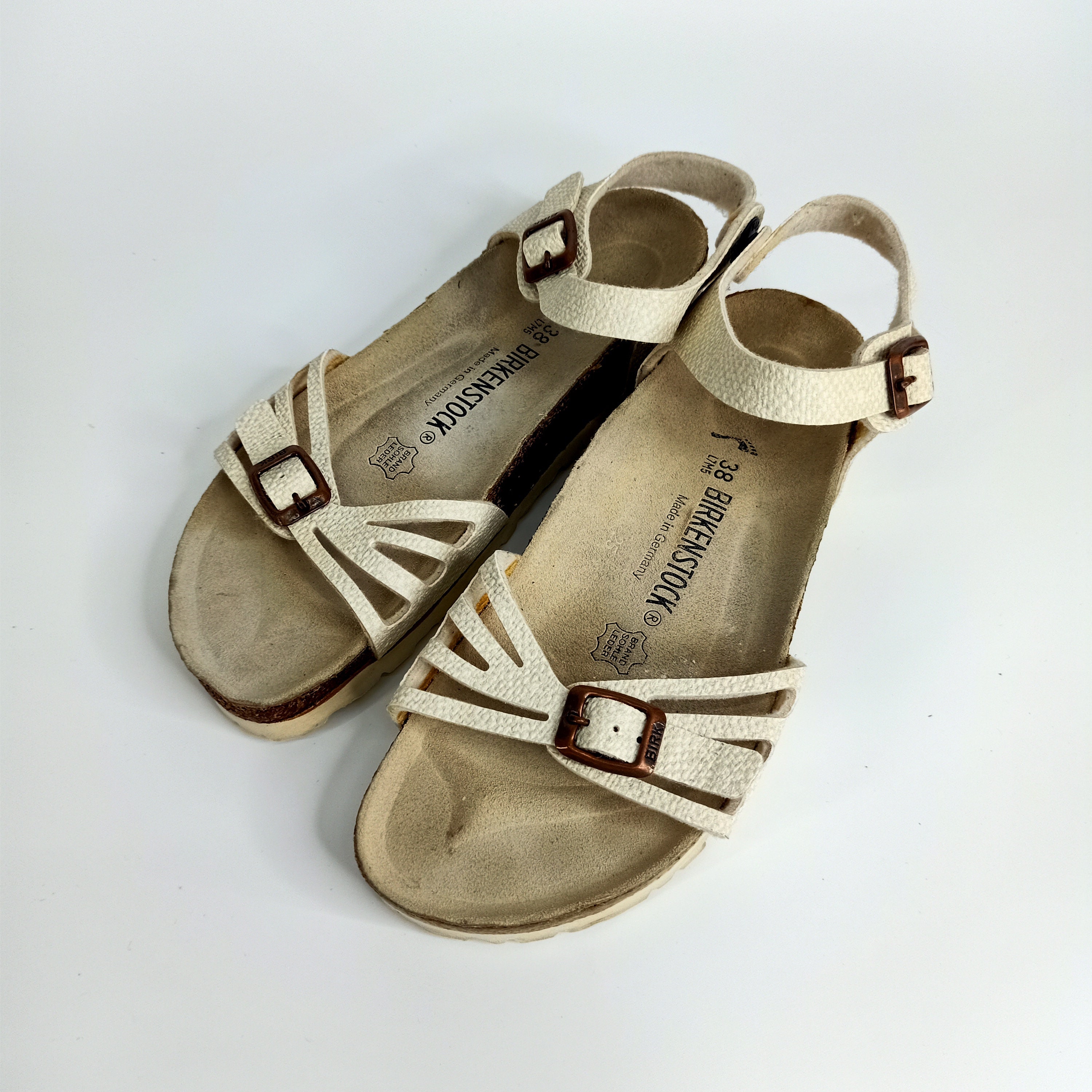 Birkenstock BALI Women Summer Sandals Shoes Sz 38 L7M5 Made in - Etsy