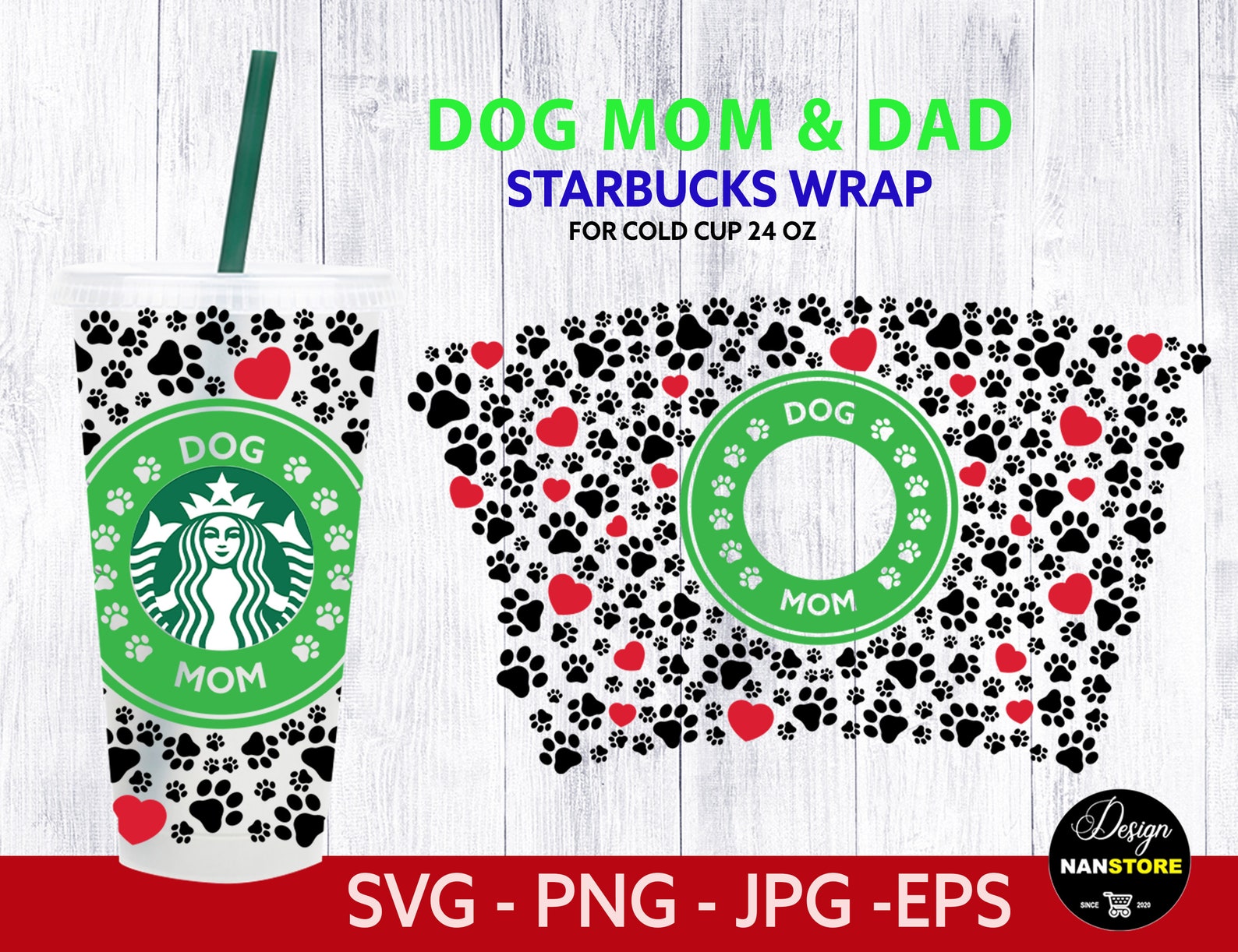 Download Dogs Mom Starbucks Svg Dogs Starbucks Cup Svg Mother's | Etsy