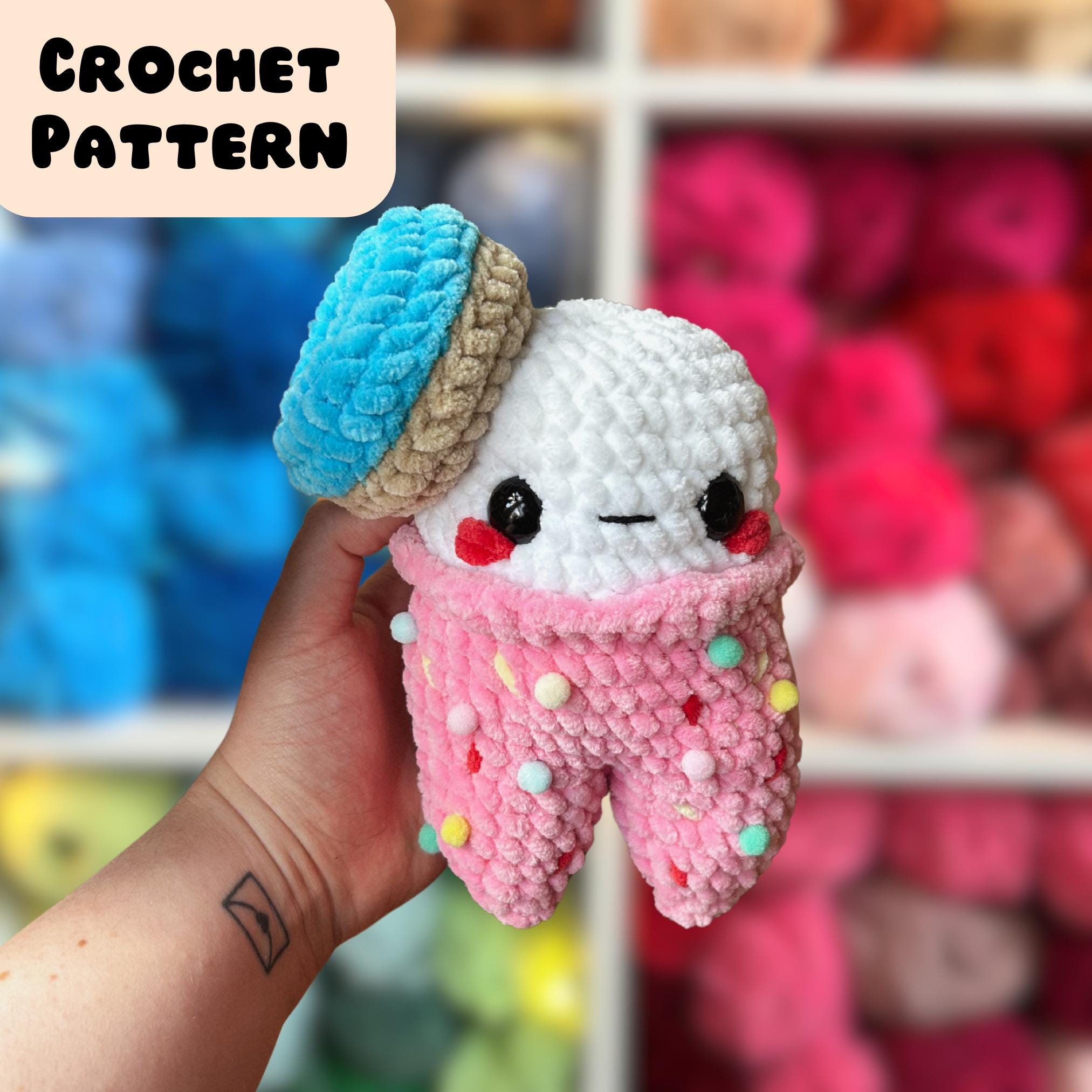 35 Tooth Crochet Pattern: Unlock Your Creativity with Fun Dental Designs 12 Donut Sweet Tooth Crochet