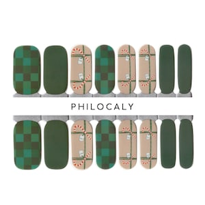 Kerst Nagelstrips, Nail Art,