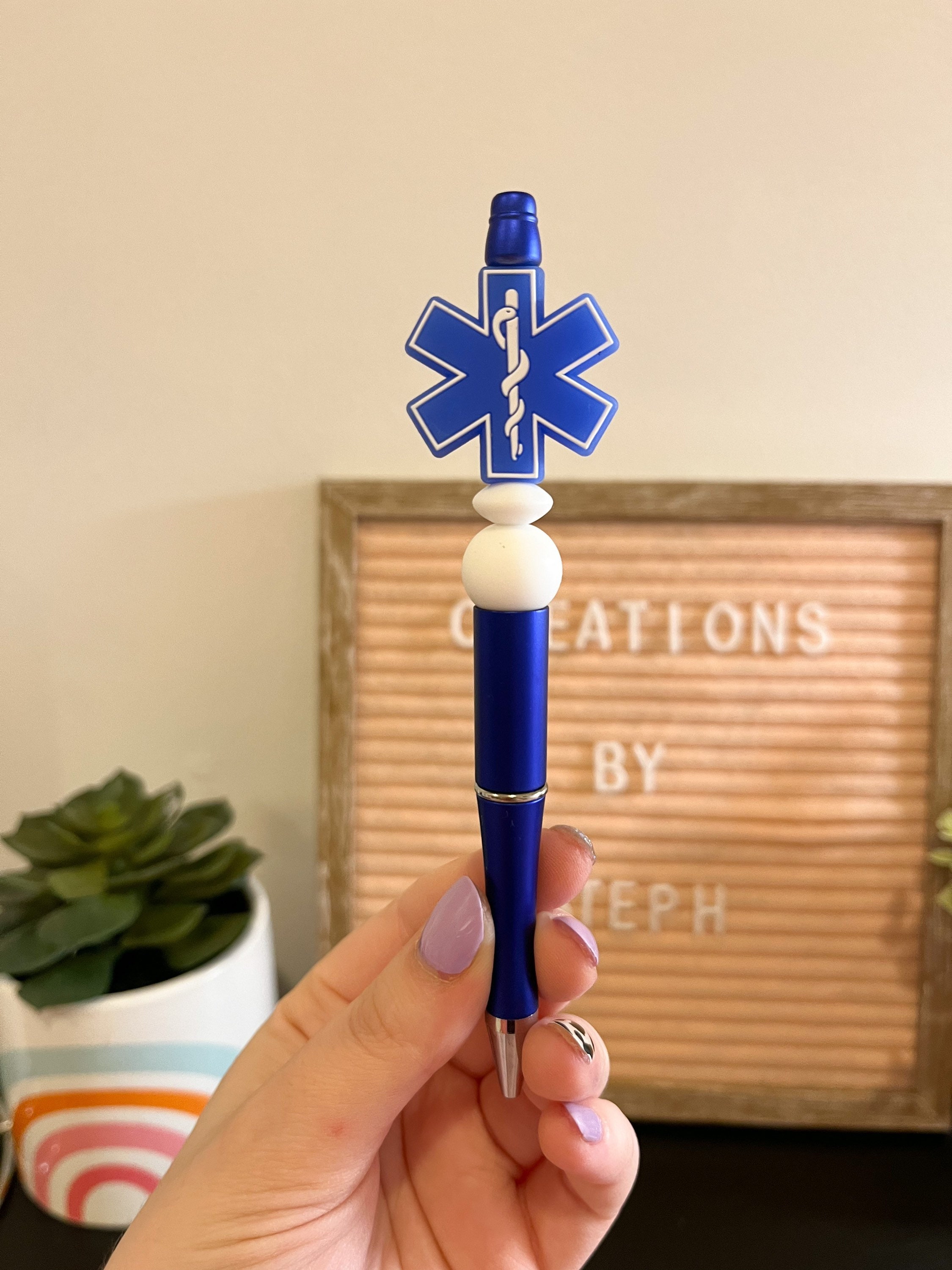 EMS Pen Paramedic Pen Star of Life Pen EMS Gifts Etsy