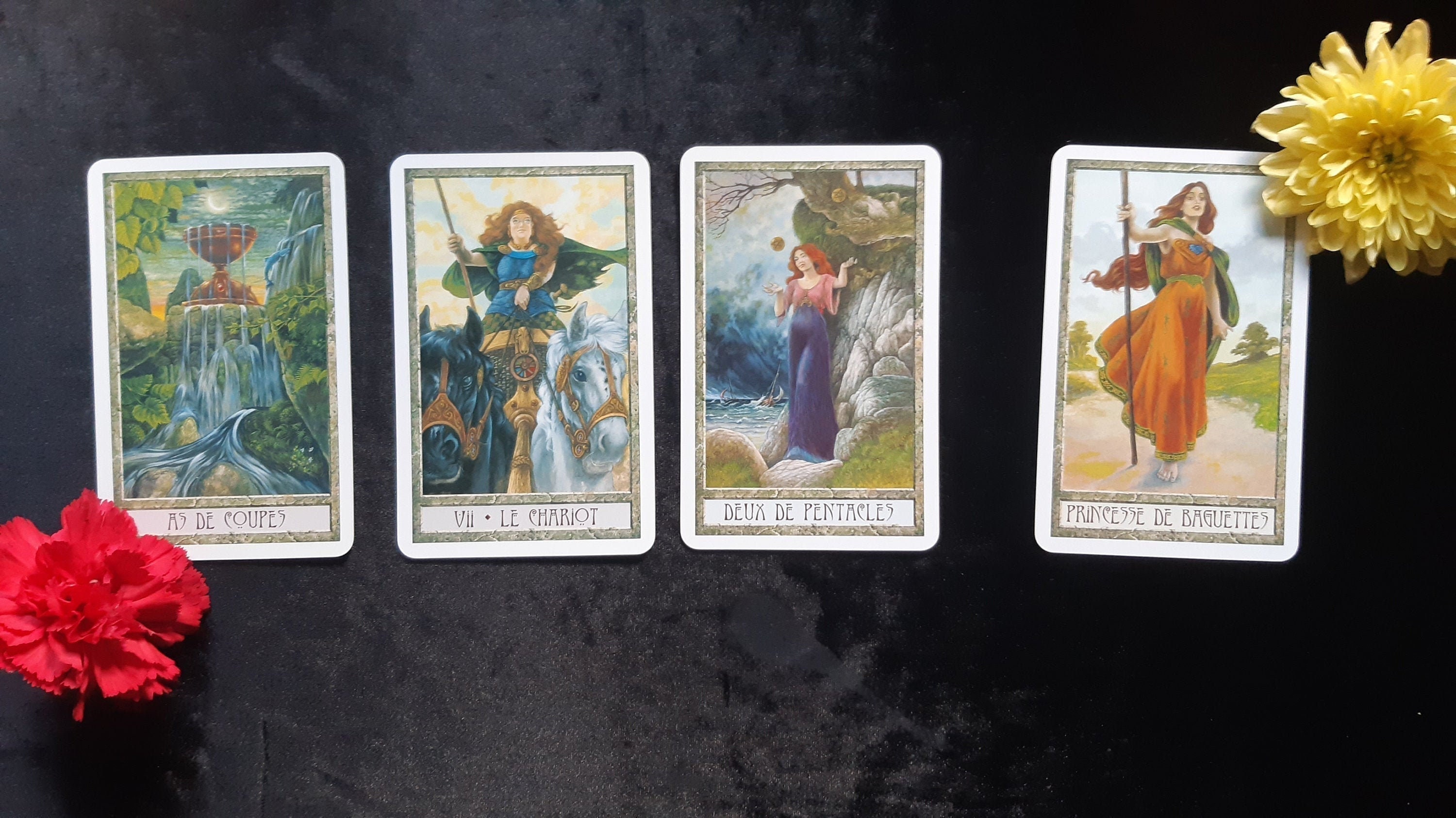 Cartes et Énergies Du Mois - Tirage Tarot Texte