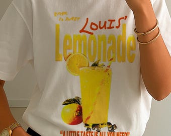 Maglietta Louis Lemonade - APRES - Louis Merch, Un piccolo assaggio è tutto ciò di cui hai bisogno, Maglietta Bitter so sweet, Come sono arrivato qui