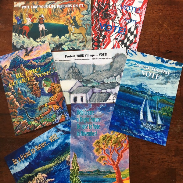 Fine Art Postcards for Votes Originals