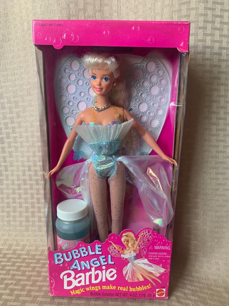 1994 Bubble Angel Barbie Etsy