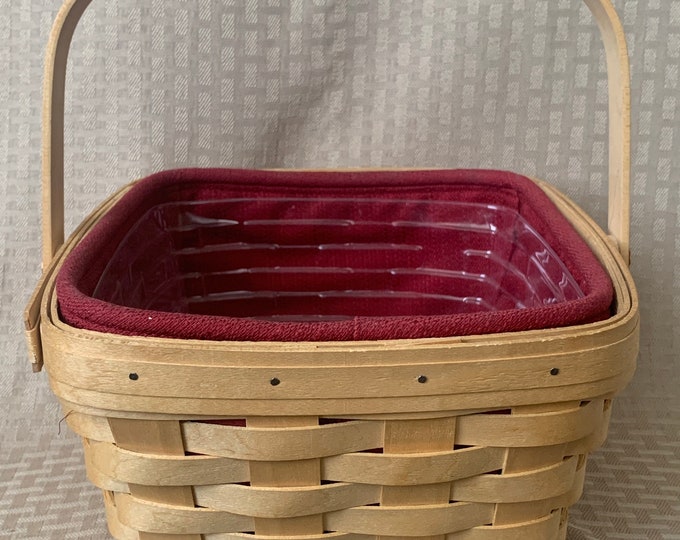 2002 Longaberger Large Berry Basket Etsy