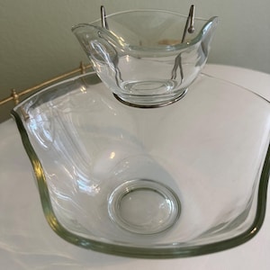 Vintage MCM Chip and Dip Bowls