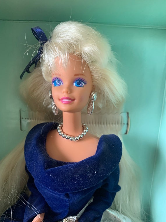 1995 winter velvet barbie sales